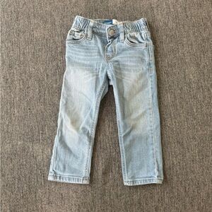 Toddler boy light color jeans